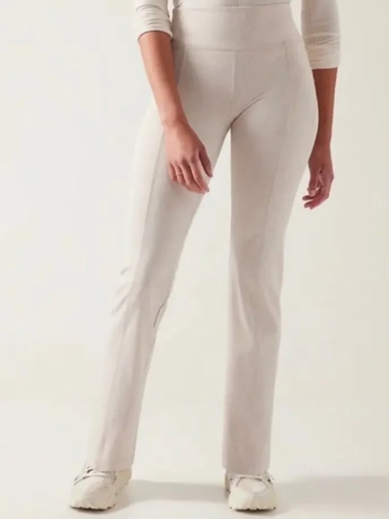 Athleta Delancey Straight Leg Pant, Pull On - Womens Large
